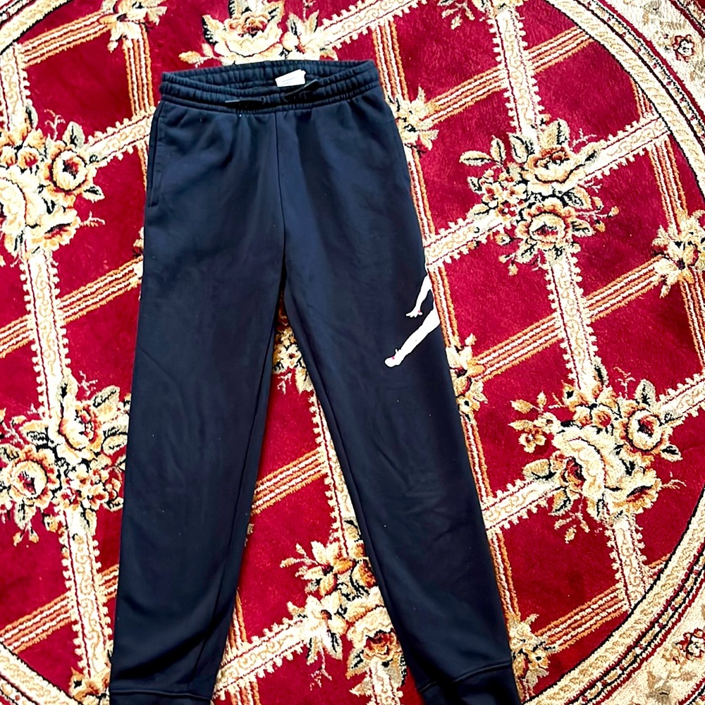 Kids Air Jordan Black sweatpants